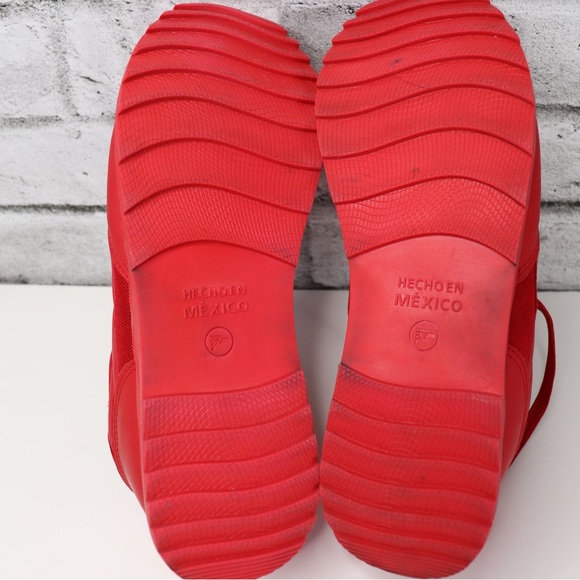 Refill GTX New York Men’s Retro Red Sneaker Size 10.5 Made in Mexico Sport Shoes - Picture 10 of 12